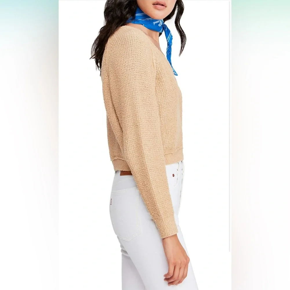 Free People V-Neck Sweater
